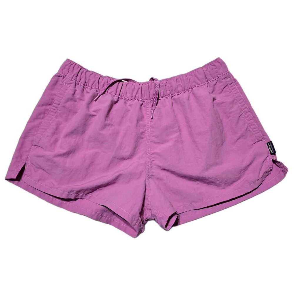 Patagonia Women's Small 2" Barely Baggies Outdoor Shorts Marble Pink
